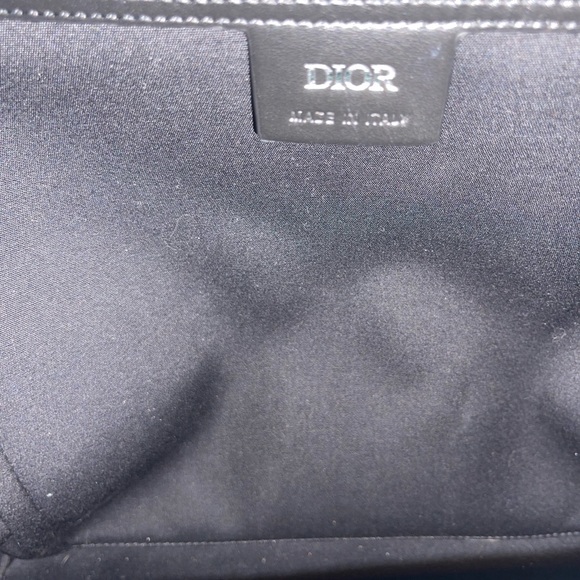 NEW DIOR BLACK LEATHER BACKPACK - Picture 5 of 7